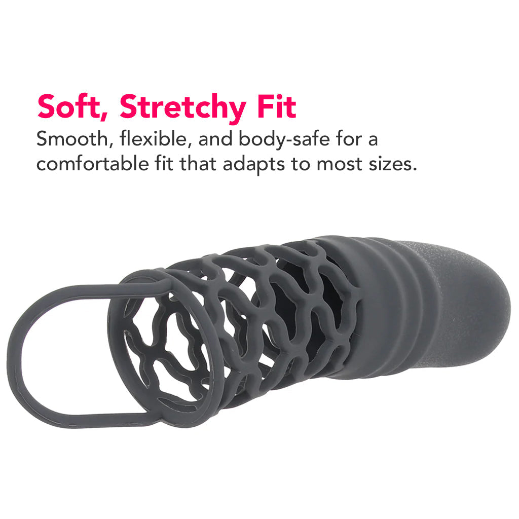 Silicone 2 Inch Extension in Black Male Enhancement > Extenders and Sleeves