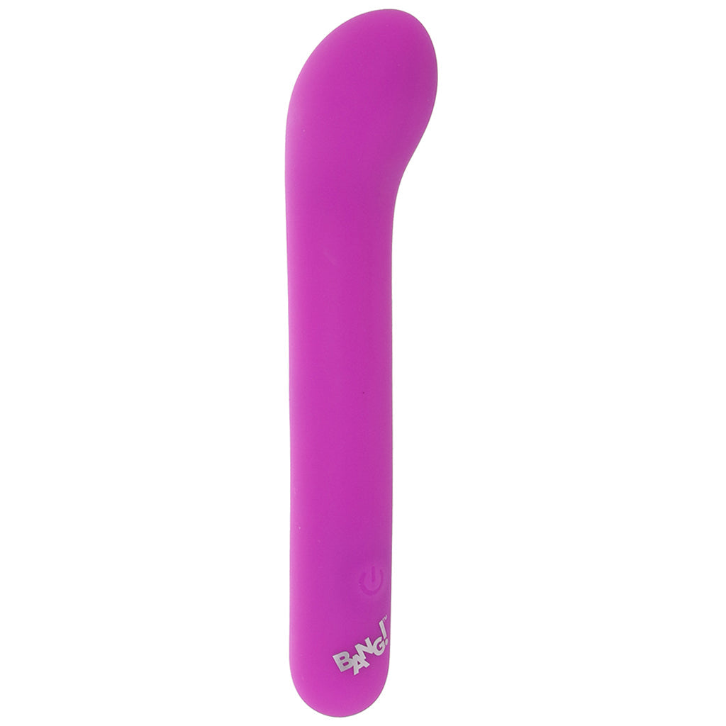 Bang! Flexible Silicone G-Spot Vibe in Purple Vibrators > G-Spot Vibrators