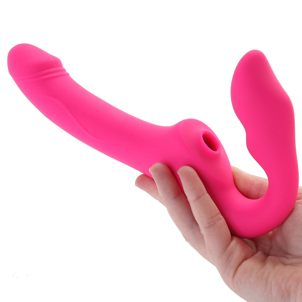 Strap U Mighty Licker Strapless Strap-On Vibe Vibrators > Strap-On & Wearable