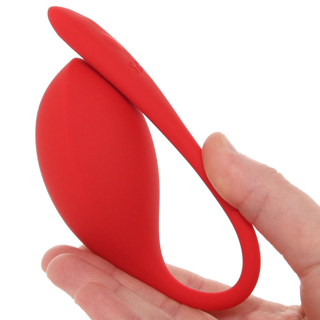 Satisfyer Shiny Petal Wearable Vibe in Red Vibrators > Bullet and Egg Vibrators