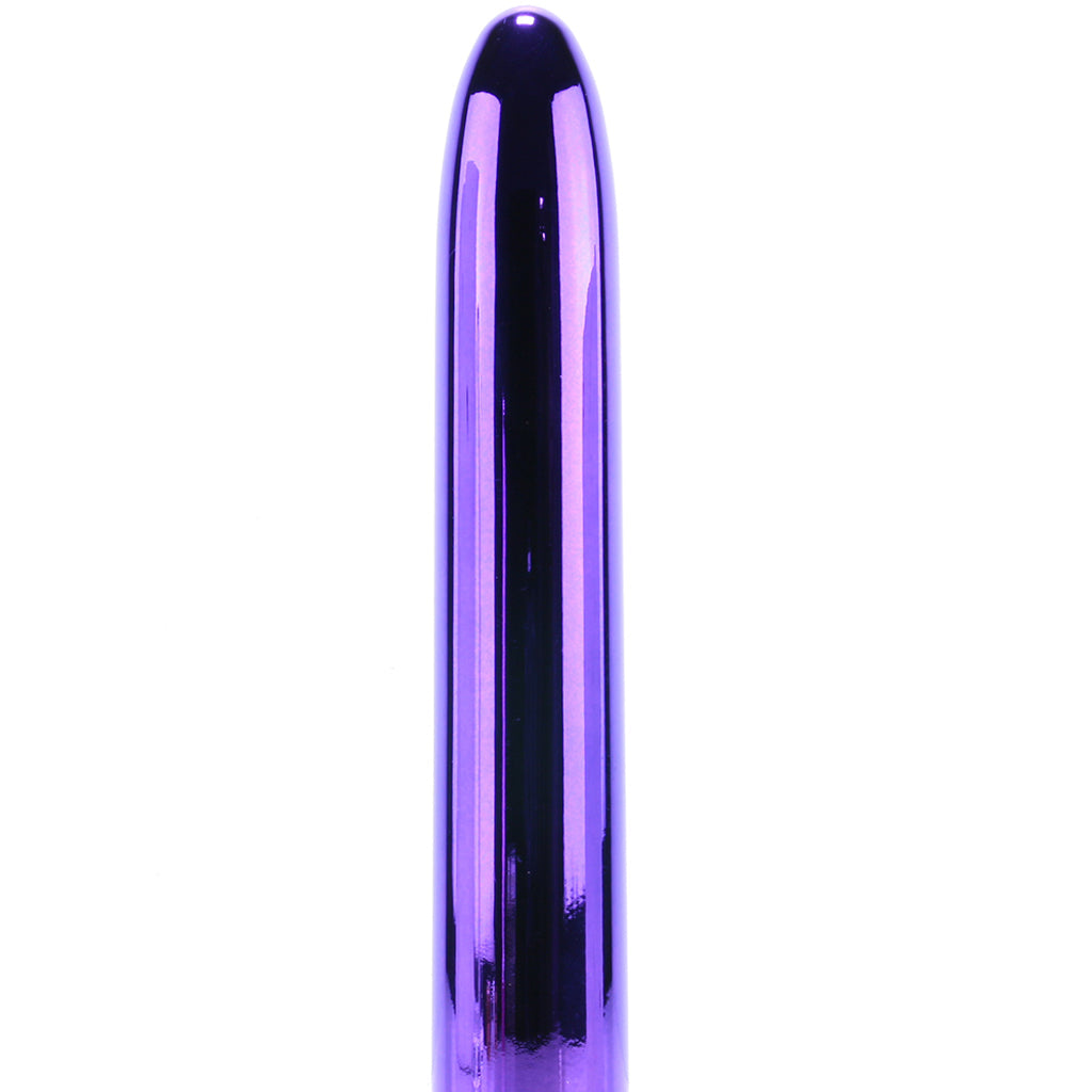 Classix 7 Inch Slimline Rocket Vibe in Metallic Purple Vibrators > Traditional Vibrators