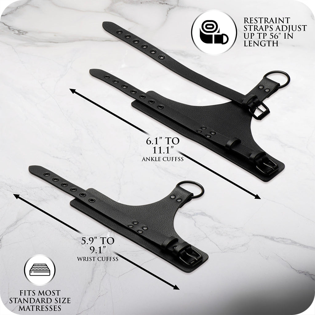Master Series All Access Bed Restraint Kit Bondage and Fetish > Restraints