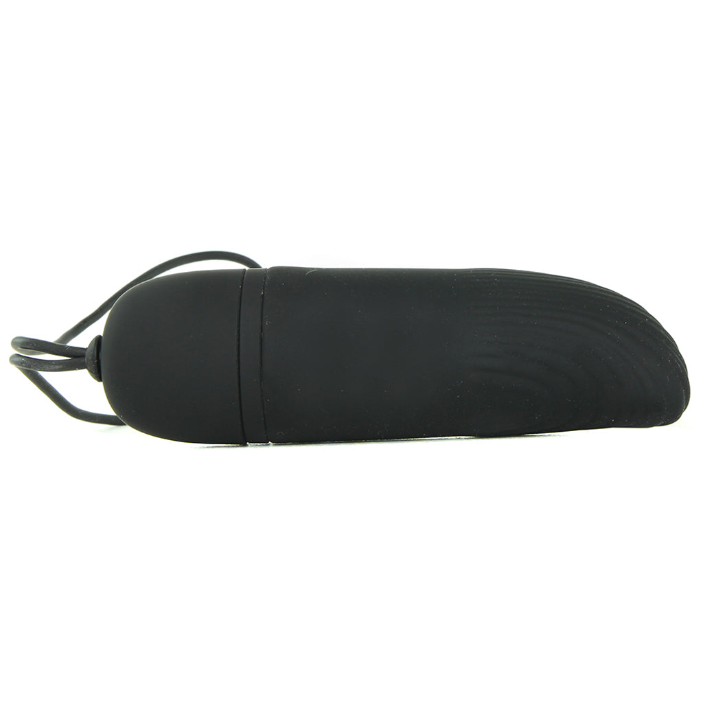 Silicone Remote Ridged G Vibe in Black Vibrators > G-Spot Vibrators