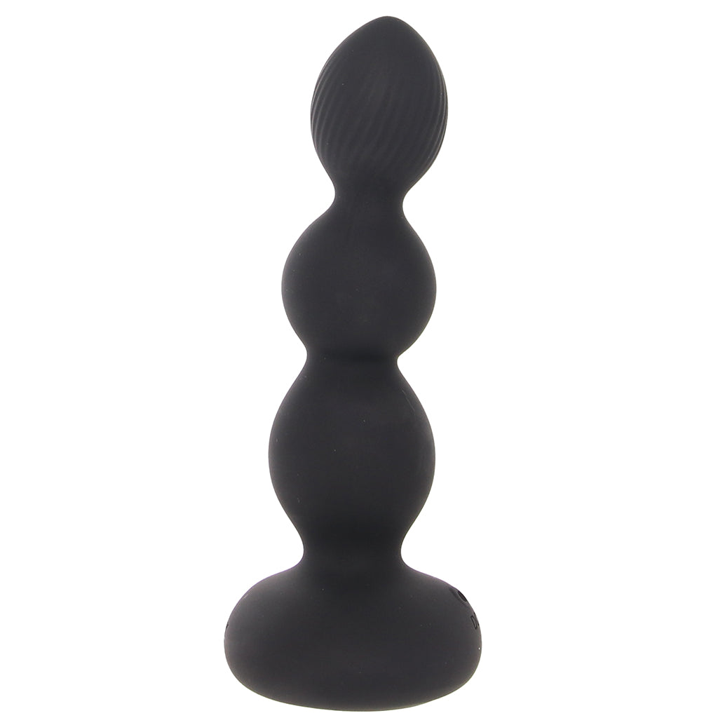Renegade Valor Gyrating & Vibrating Beaded Plug Anal Sex Toys > Butt Plugs