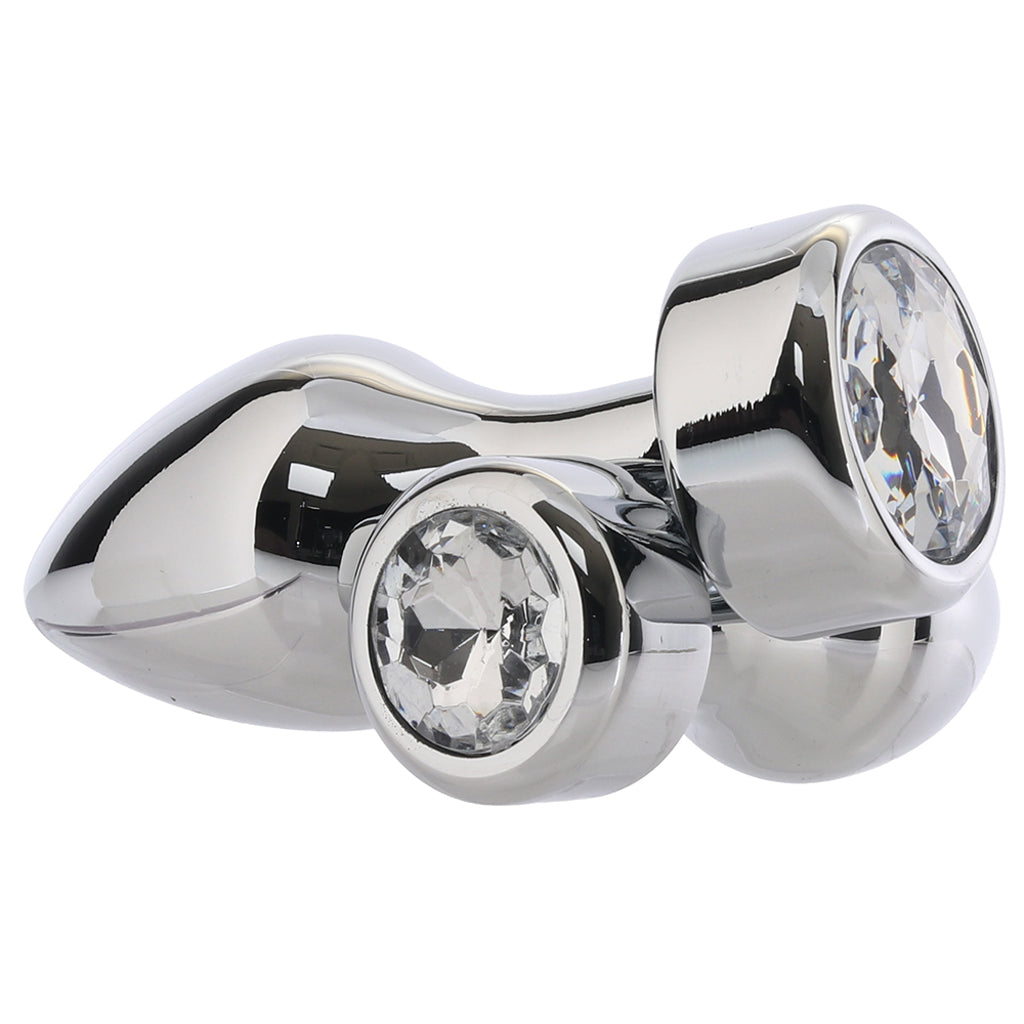 Gemsations Bling Bling Gem Aluminum Anal Training Set Anal Sex Toys > Butt Plugs