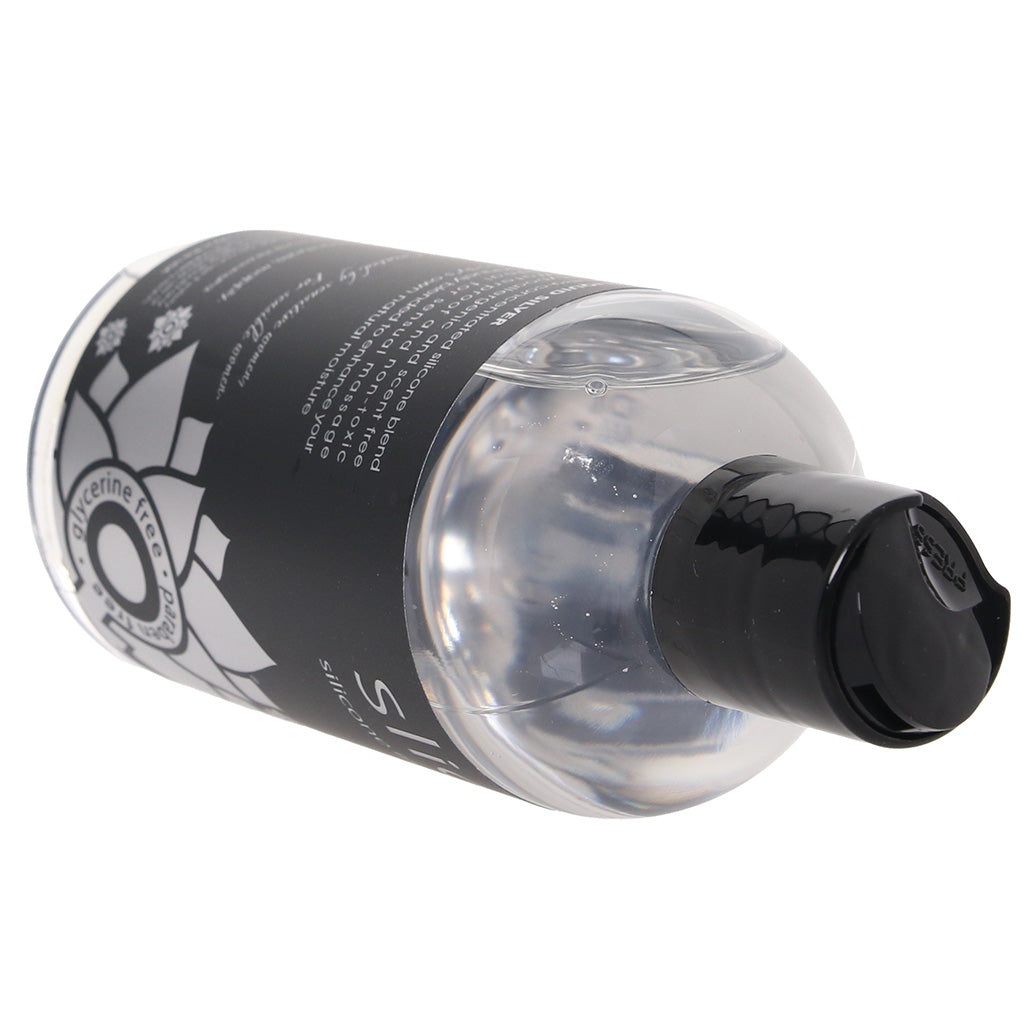 Silver Silicone Intimate Lubricant in 8.5oz/255ml Lubes and Lotions > Silicone Based Sex Lubes