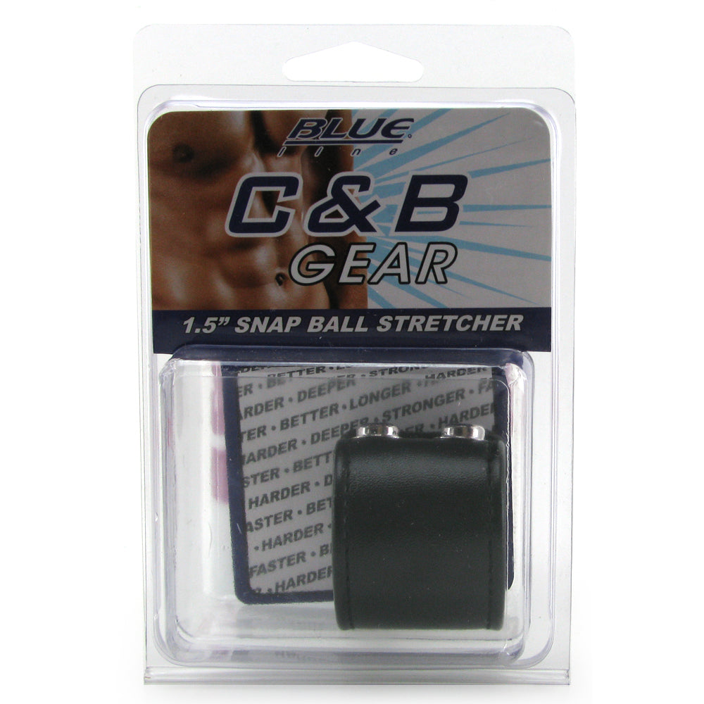 Blue Line 1.5 Inch Snap Ball Stretcher Bondage and Fetish > Cock and Ball Devices