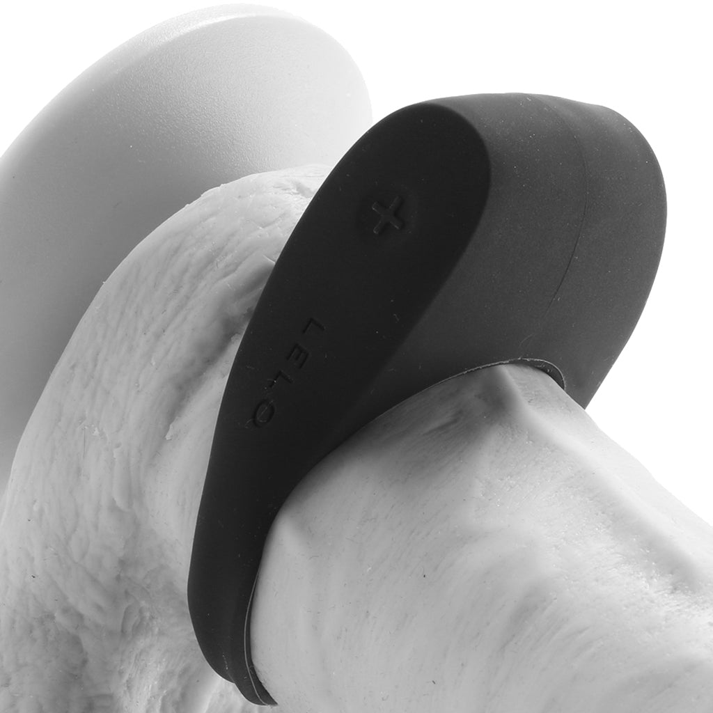 TOR 2 Vibrating Couples Ring in Black Cock Rings