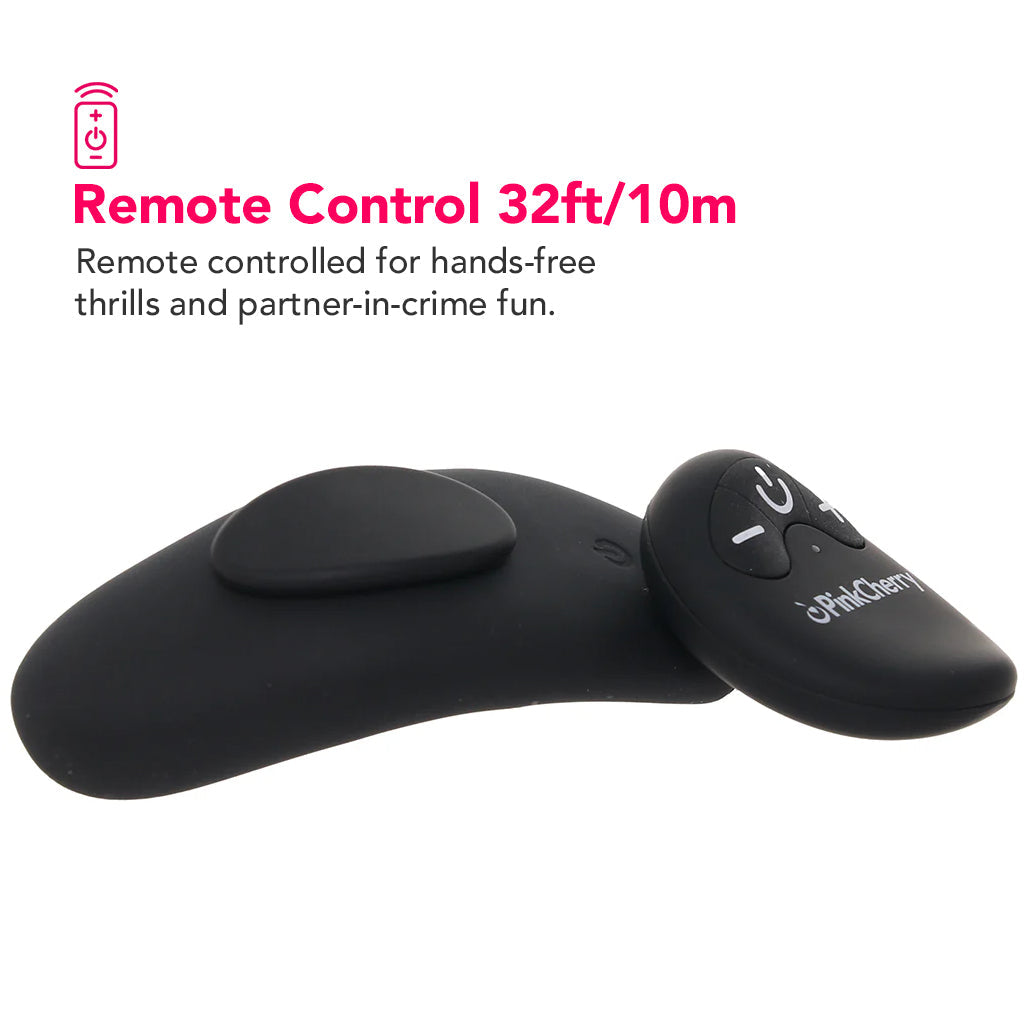 PinkCherry Remote Control Panty Vibe in Black Vibrators > Wearable & Panty Vibrators