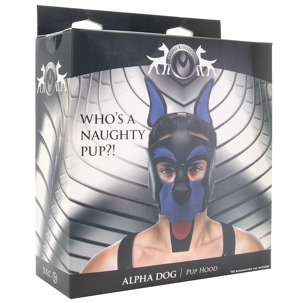 Kanine Kolection Alpha Dog Pup Hood in Blue Bondage and Fetish > Pleasure Masks and Dress Up Play