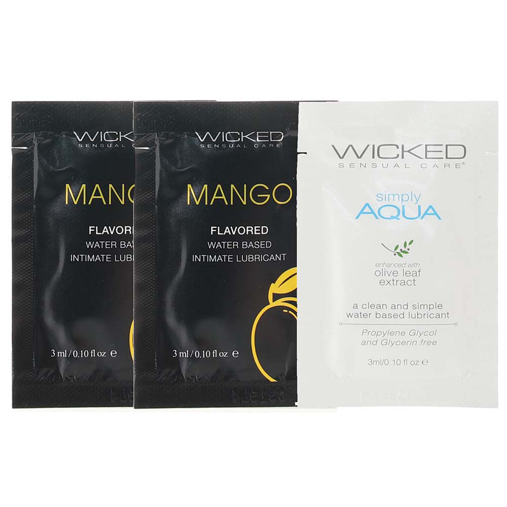 Teasers Fresh Fruit Lube Sampler Lubes and Lotions > Flavored Sex Lubes