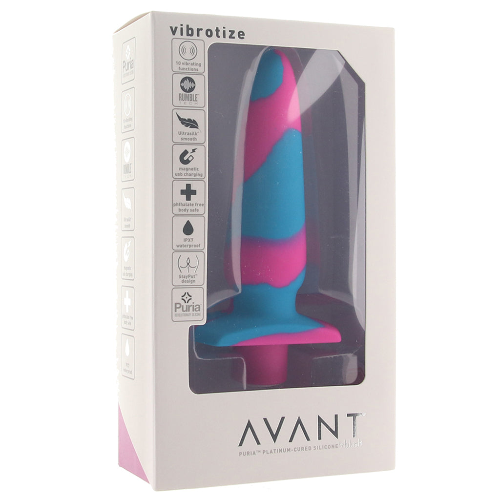 Avant Vibrotize Rechargeable Plug Anal Sex Toys > Butt Plugs