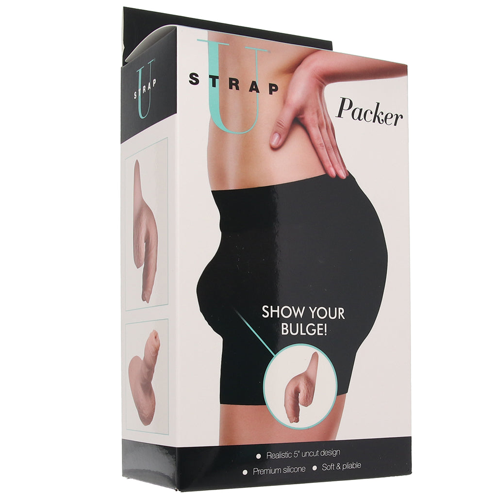 Strap U 5.1 Inch Uncut Silicone Packer in Light Sexual Wellness > Gender Expression and Affirmation