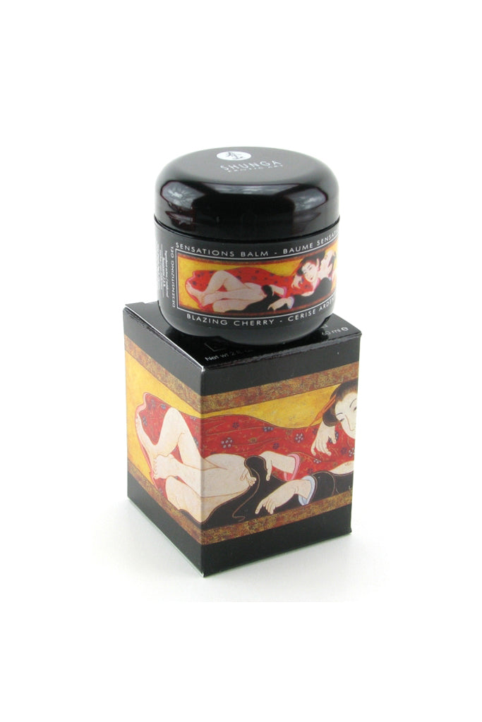 Sensations Balm 2oz/59ml in Blazing Cherry Lubes and Lotions > Sexual Stimulants