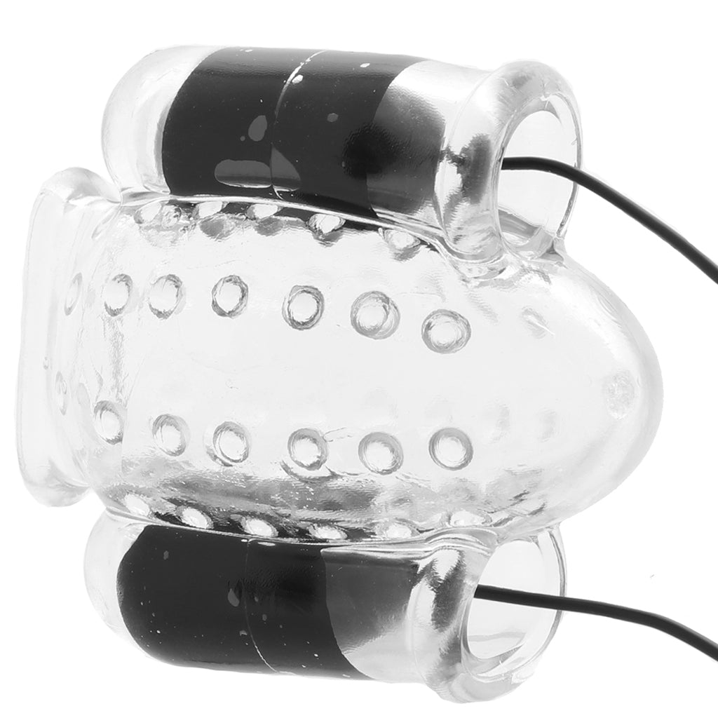 Trinity Vibes Deluxe Dual Head Teaser Male Masturbators > Vibrating