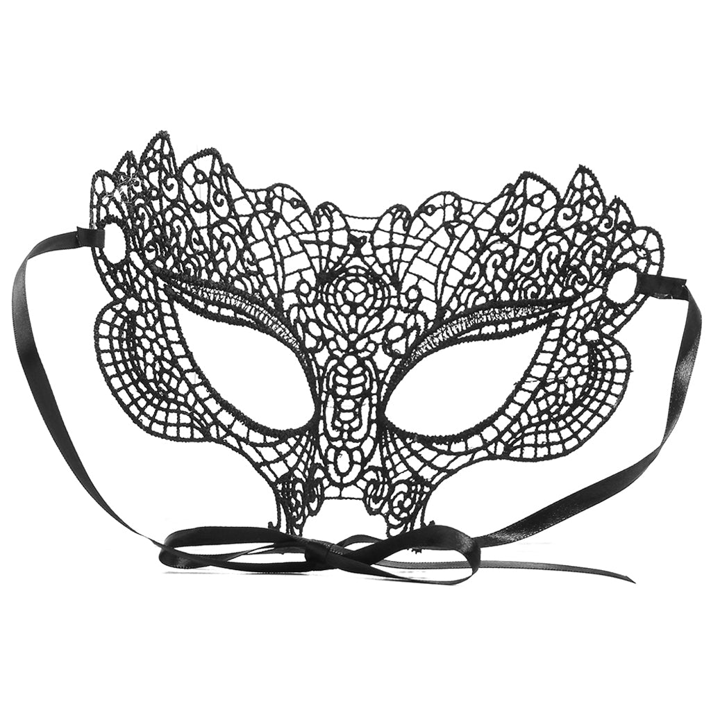 Ouch! Princess Lace Mask in Black Bondage and Fetish > Pleasure Masks and Dress Up Play