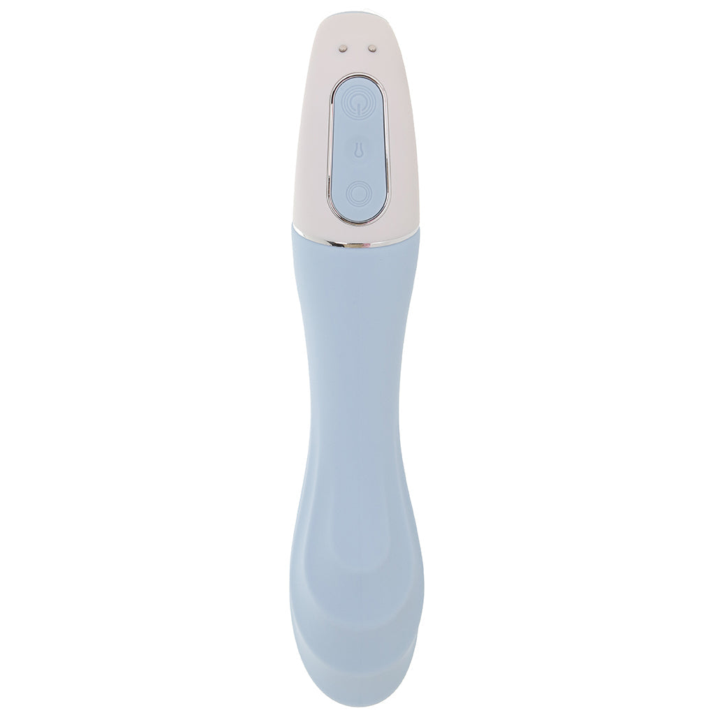 Satisfyer Air Pump Vibrator 5+ G-Spot Vibe in Blue Vibrators > G-Spot Vibrators