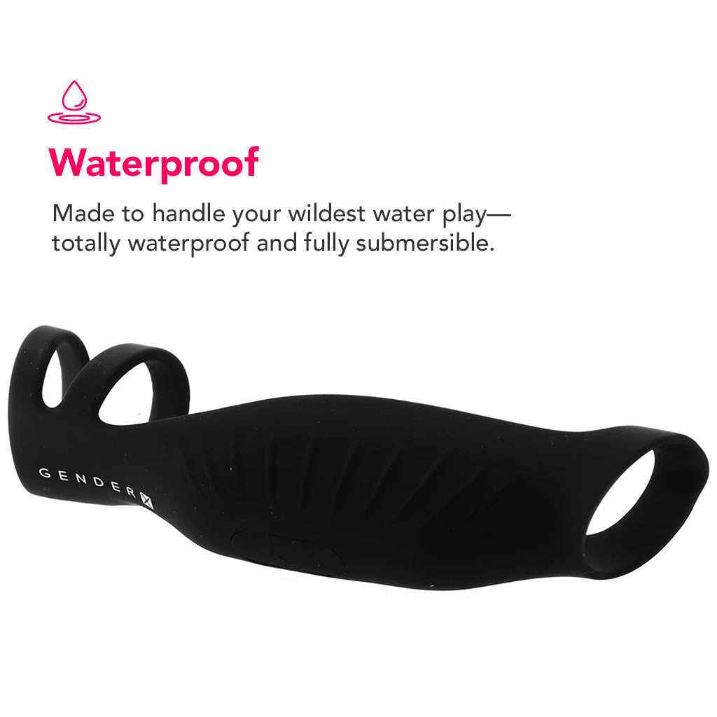Gender X Rocketeer Vibrating Shaft Sleeve Male Enhancement > Extenders and Sleeves