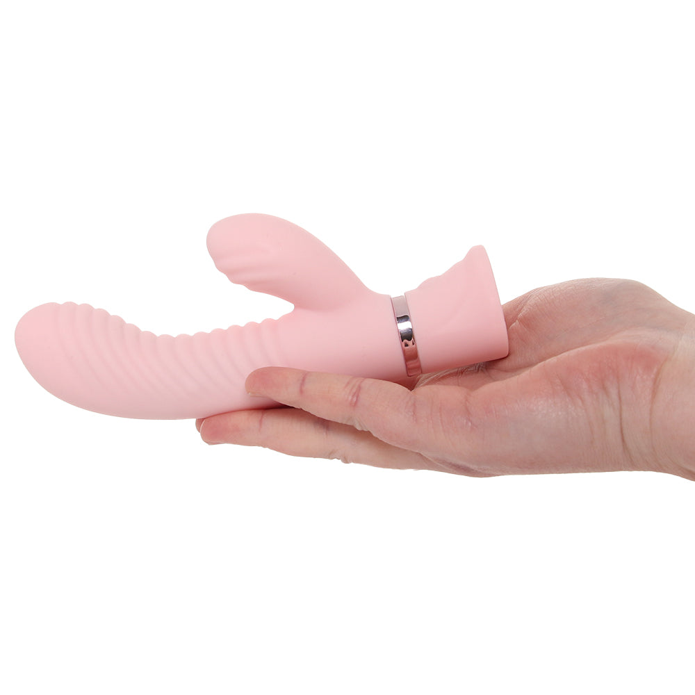 Loveline Mystique Ribbed Mini Rabbit Vibe Vibrators > Rabbit Vibrators