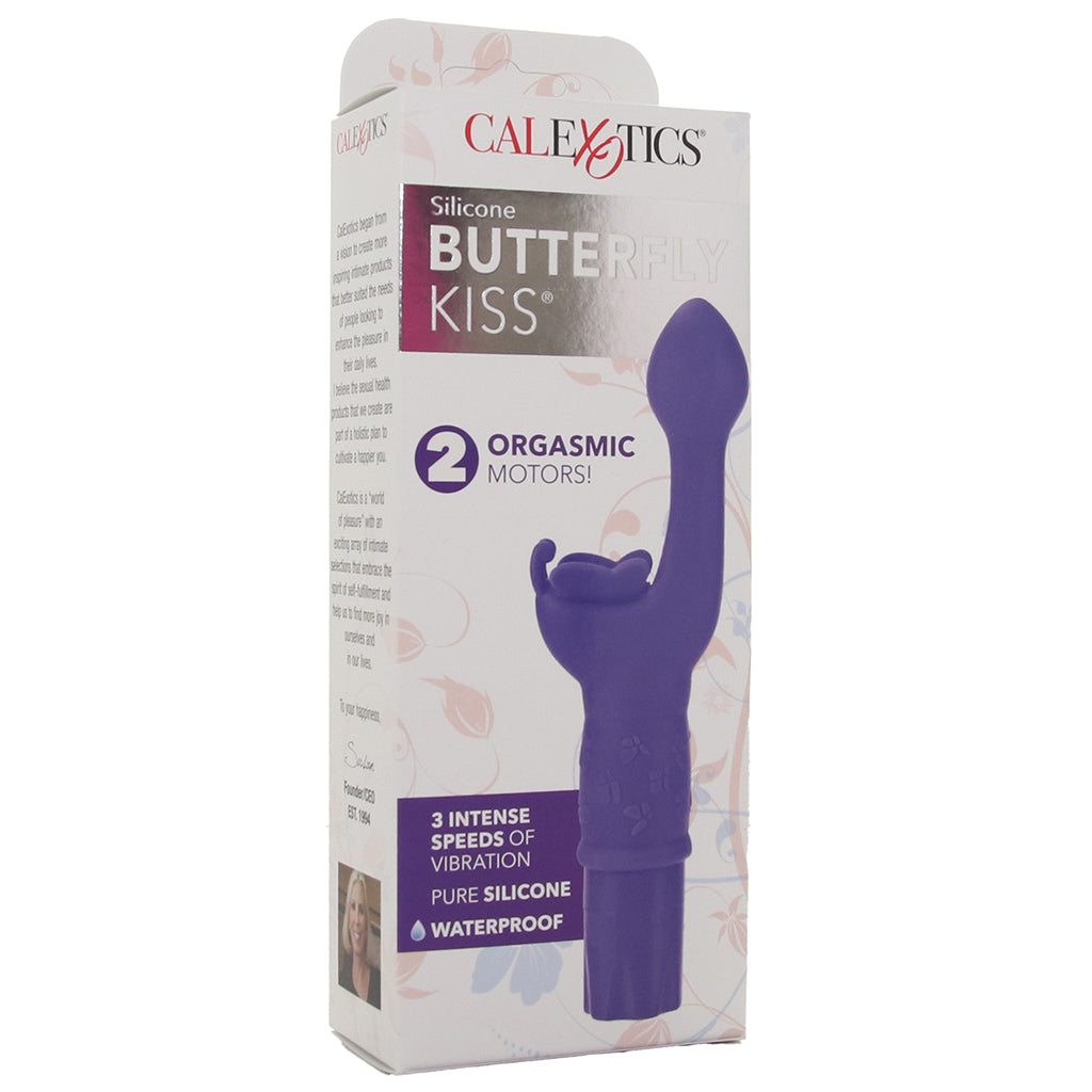 Silicone Butterfly Kiss Vibe in Purple Vibrators > G-Spot Vibrators