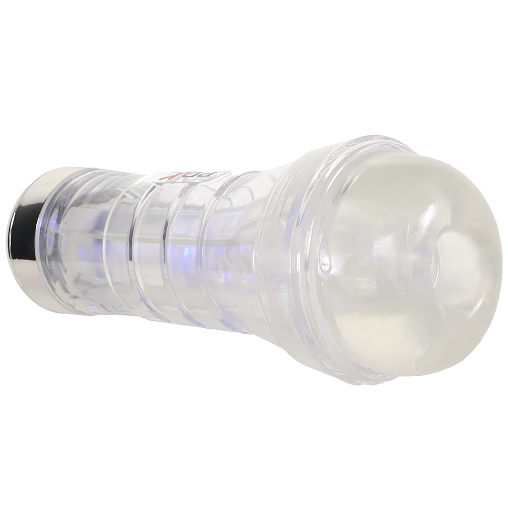 PDX Elite ViewTube XXL LED Stroker Male Masturbators > Self-Contained Strokers