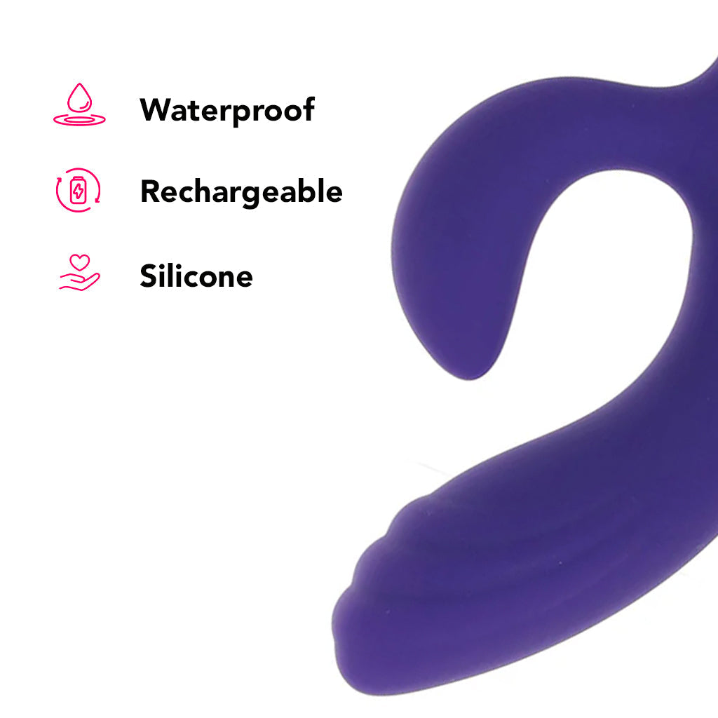 PinkCherry G-Spot Dual Rabbit Vibrator Vibrators > Rabbit Vibrators