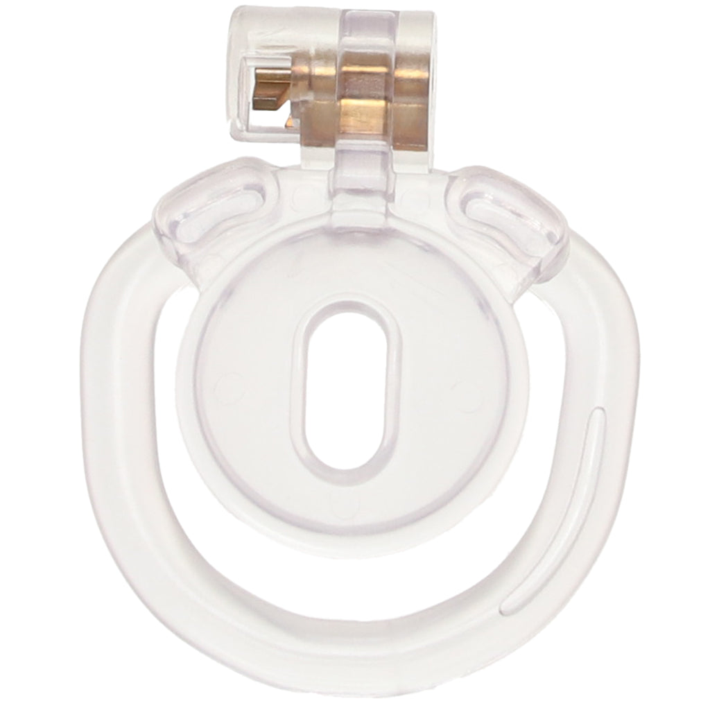 Blueline Acrylic See Thru Mini Cock Micro Chastity Cage Bondage and Fetish > Cock and Ball Devices