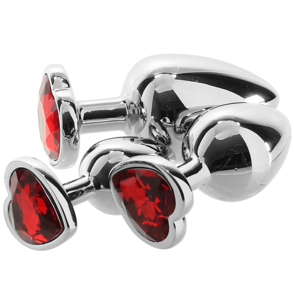 PinkCherry I Heart You Anal Plug Set Anal Sex Toys > Butt Plugs