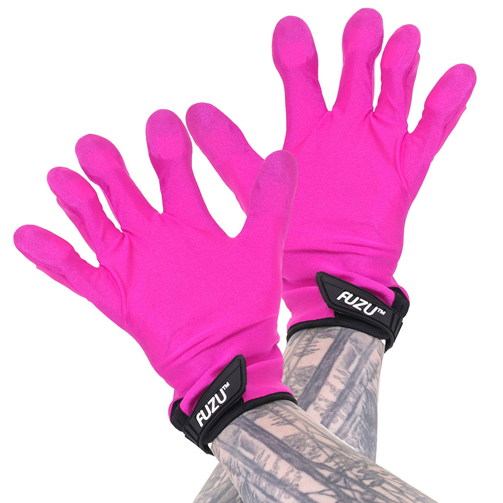 Fuzu Vibrating Small Massage Gloves in Pink Vibrators > Clitoral Stimulators