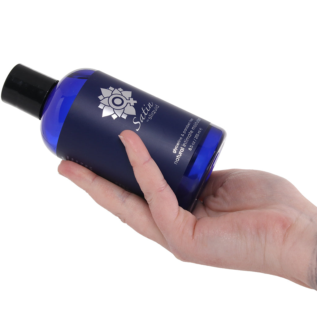 Satin Natural Intimate Moisturizer in 8.5oz/255mL Lubes and Lotions > Water Based Sex Lubes