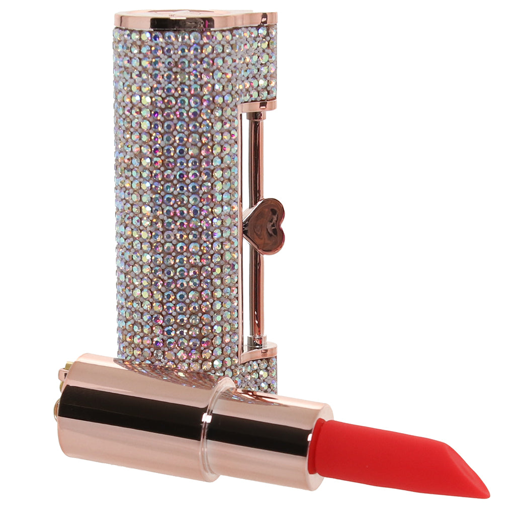 Loveline Diamond Lipstick Vibe with Attachments Vibrators > Clitoral Stimulators