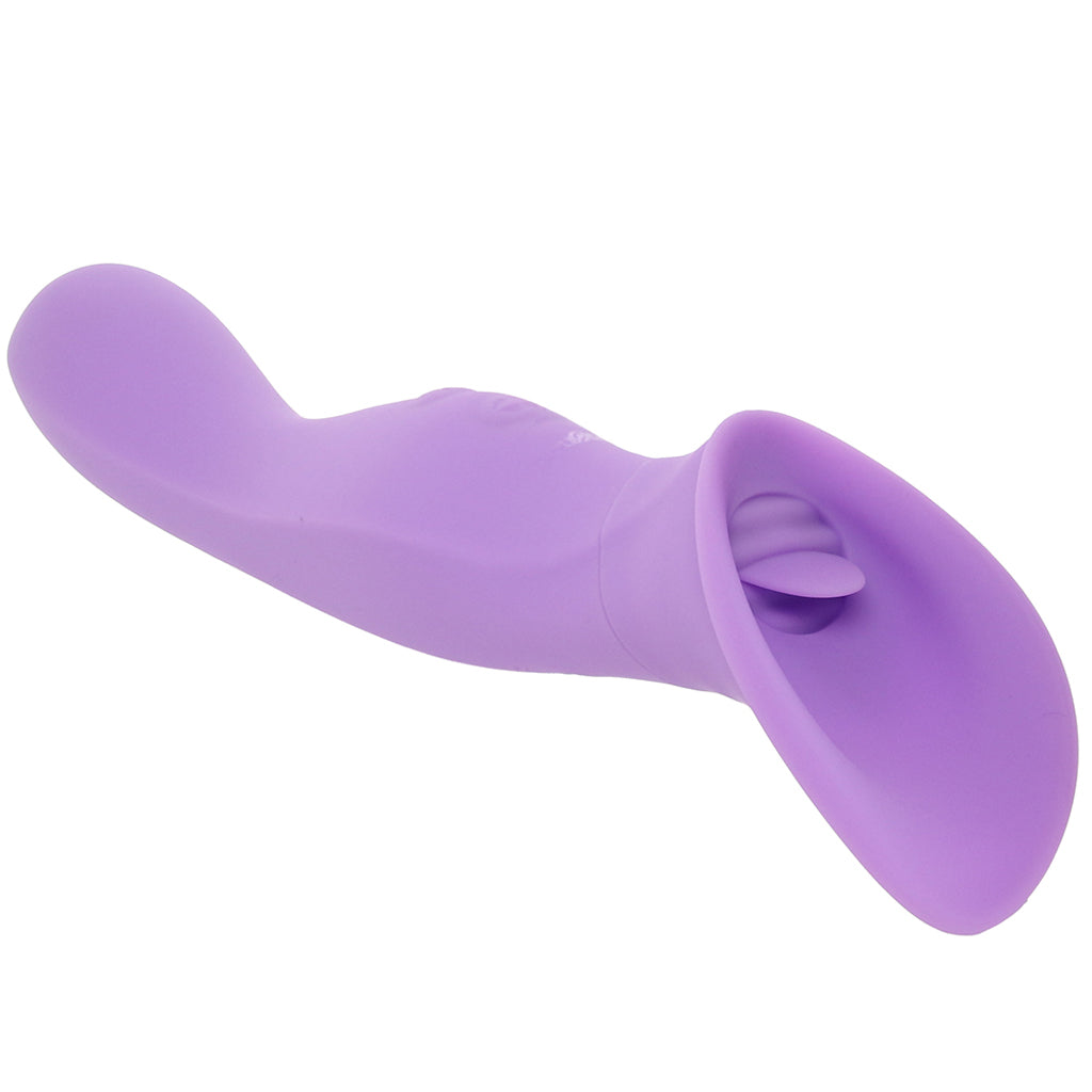Couture Collection Dual Flickering Wand Vibrators > Clitoral Stimulators