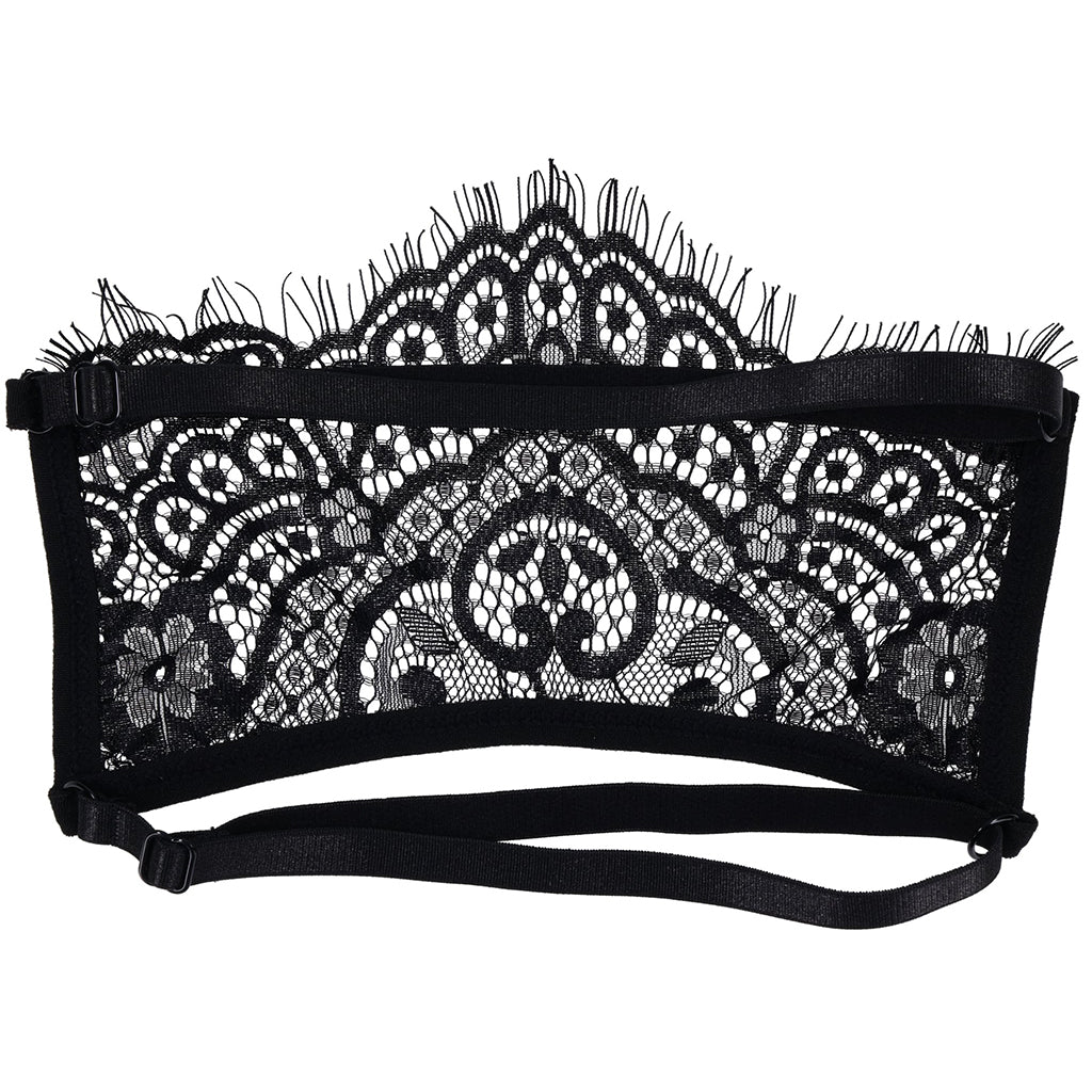 S&M Veiled Vision Lace Blindfold Bondage and Fetish > Pleasure Masks and Dress Up Play