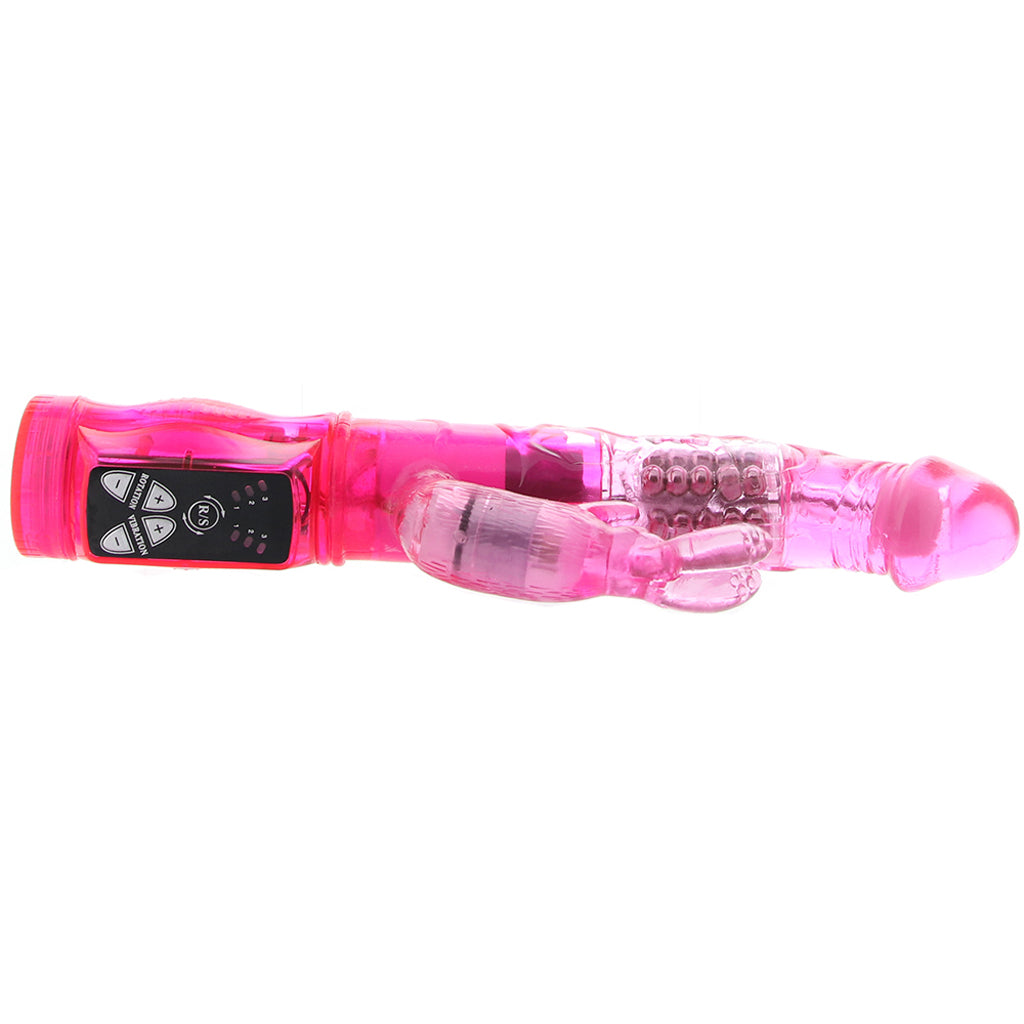 PinkCherry Petite Jack Rabbit Vibe in Pink Vibrators > Rabbit Vibrators