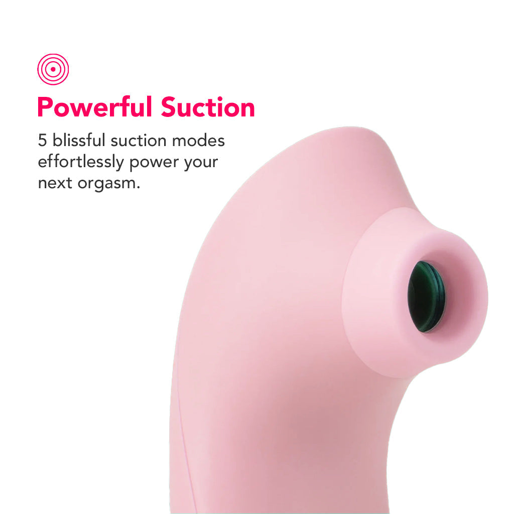 Pulse Lite Neo Suction Stimulator with App in Pale Rosette Vibrators > Clitoral Stimulators
