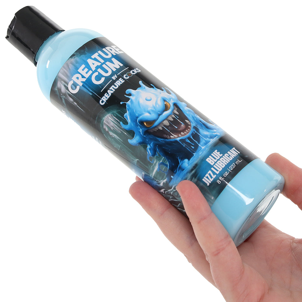 Creature Cum Water-Based Blue Lube in 8oz/237ml Shop by Brand > Creature Cocks