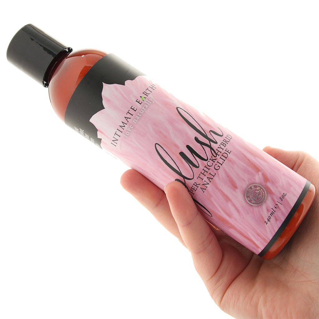 Plush Super Thick Hybrid Anal Glide in 8oz/240ml Lubes and Lotions > Hybrid Lubricants