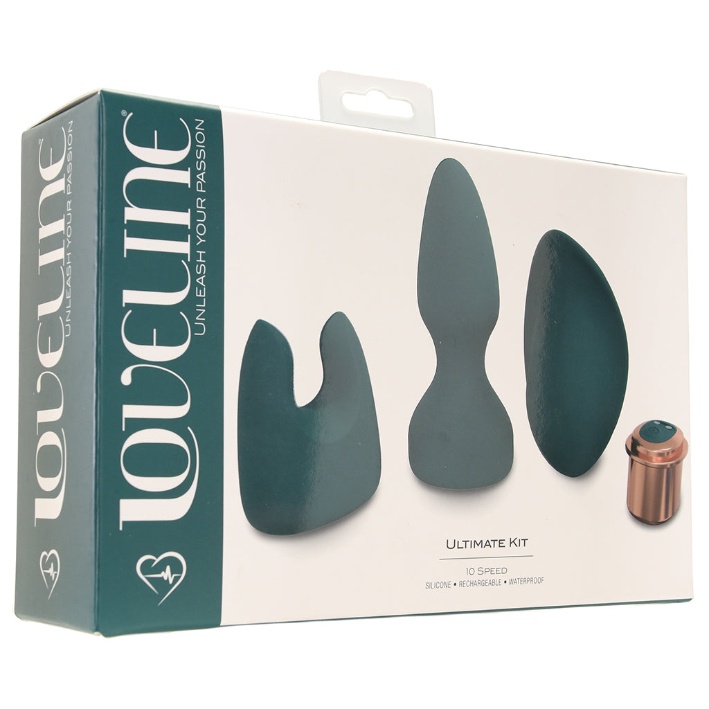 Loveline Ultimate Vibe Kit in Green Vibrators > Anal Vibrators