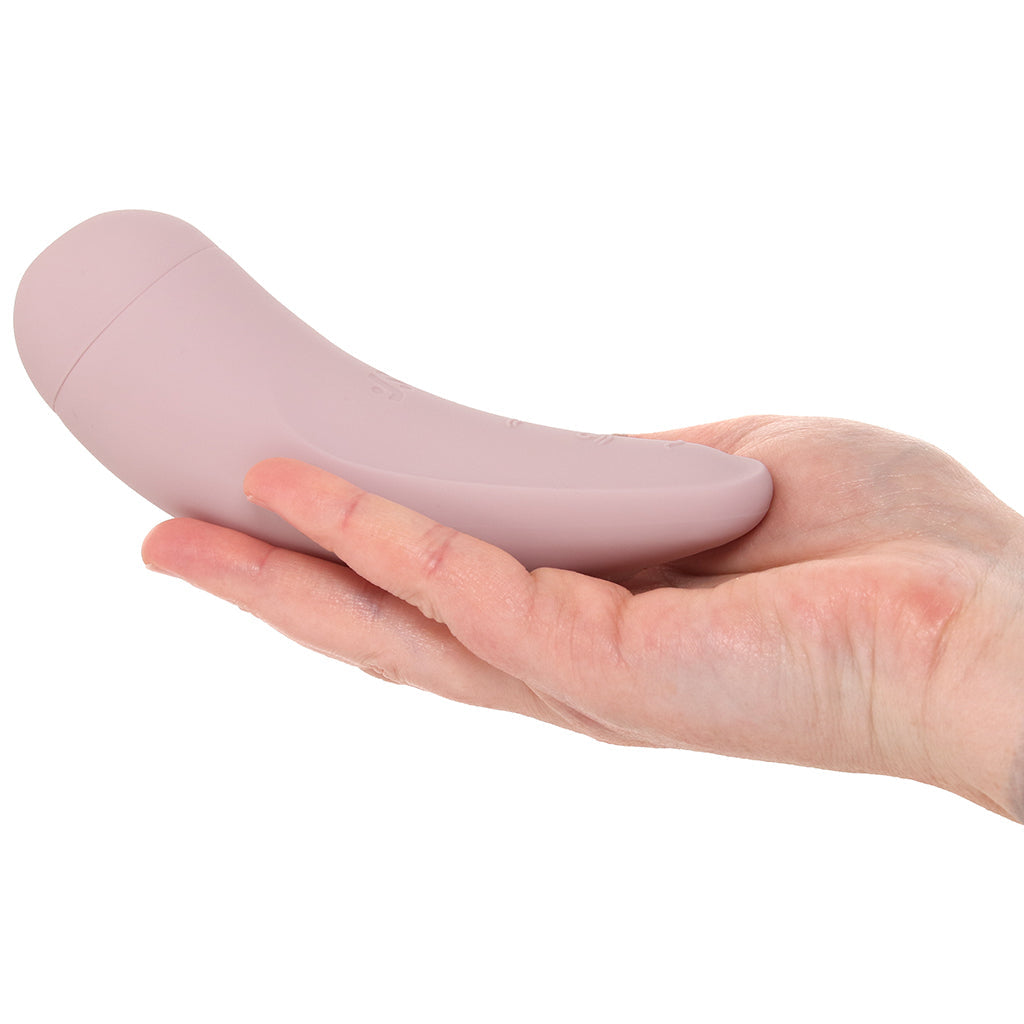 Satisfyer Curvy 2+ Air Pulse Stimulator in Pink Vibrators > Clitoral Stimulators
