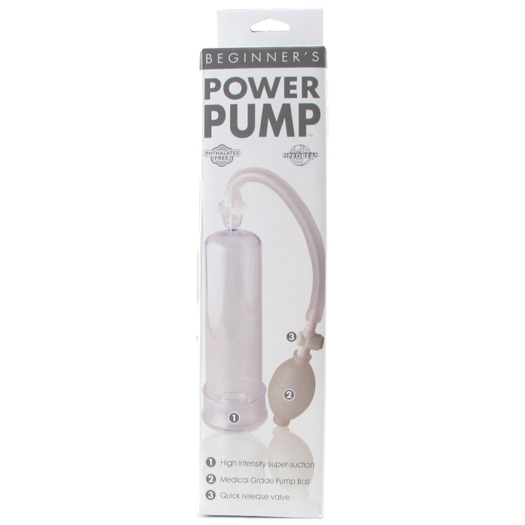 Beginner's Power Pump in Clear Male Enhancement > Penis Pumps