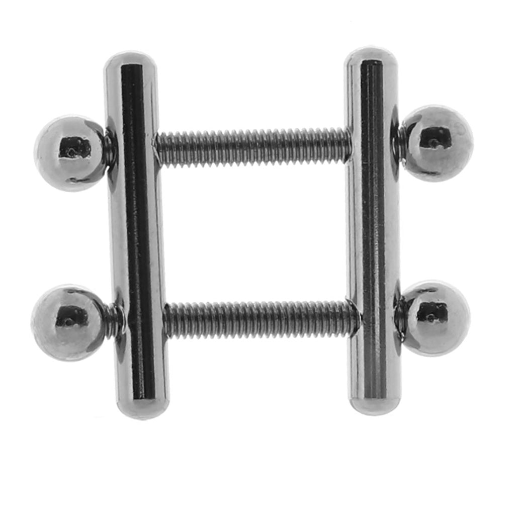 Nipple Grips Crossbar Nipple Vices in Silver Bondage and Fetish > Nipple Stimulators & Clamps