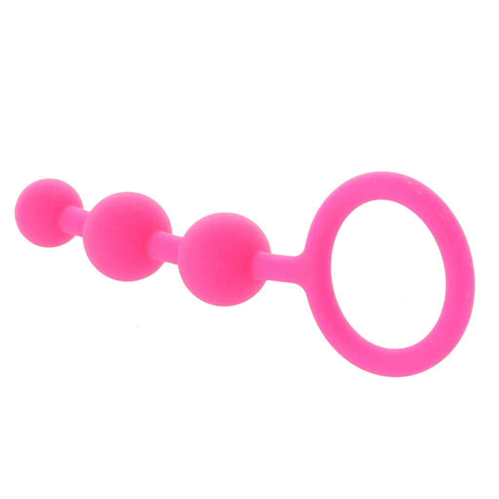 All About Anal Silicone Triple Beads Anal Sex Toys > Anal Beads