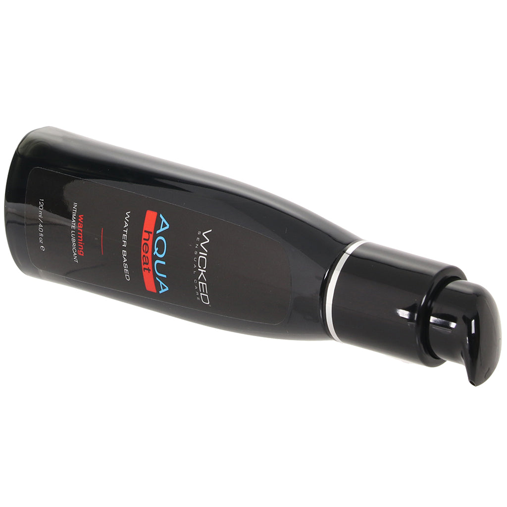 Aqua Heat Lube 4oz/120ml in Warming Lubes and Lotions > Stimulating Lubricants