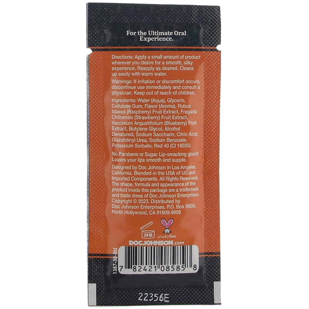GoodHead Oral Delight Gel .24oz in Peach Lubes and Lotions > Sexual Stimulants