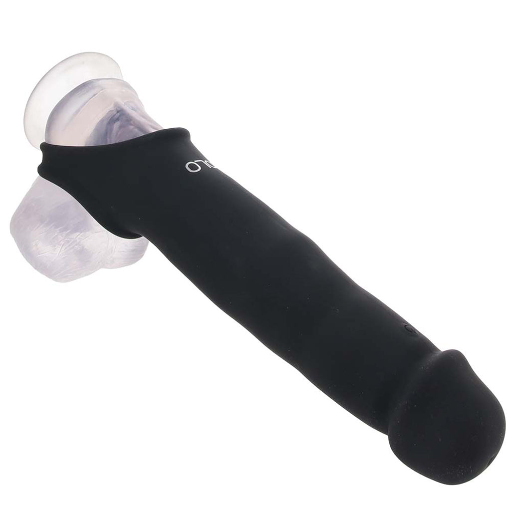 Vibrating Silicone Penis Extender Male Enhancement > Extenders and Sleeves