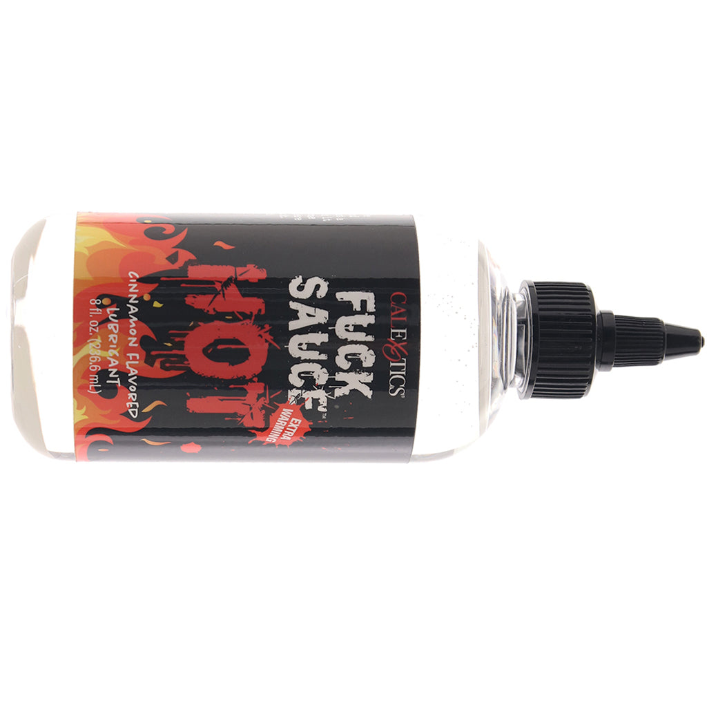 F**k Sauce Hot Warming Cinnamon Lube in 8oz Lubes and Lotions > Water Based Sex Lubes