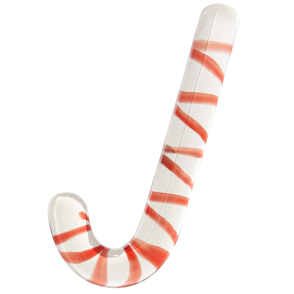 gläs Candy Cane Dream Glass Dildo Dildo Sex Toys > G-Spot Dildos
