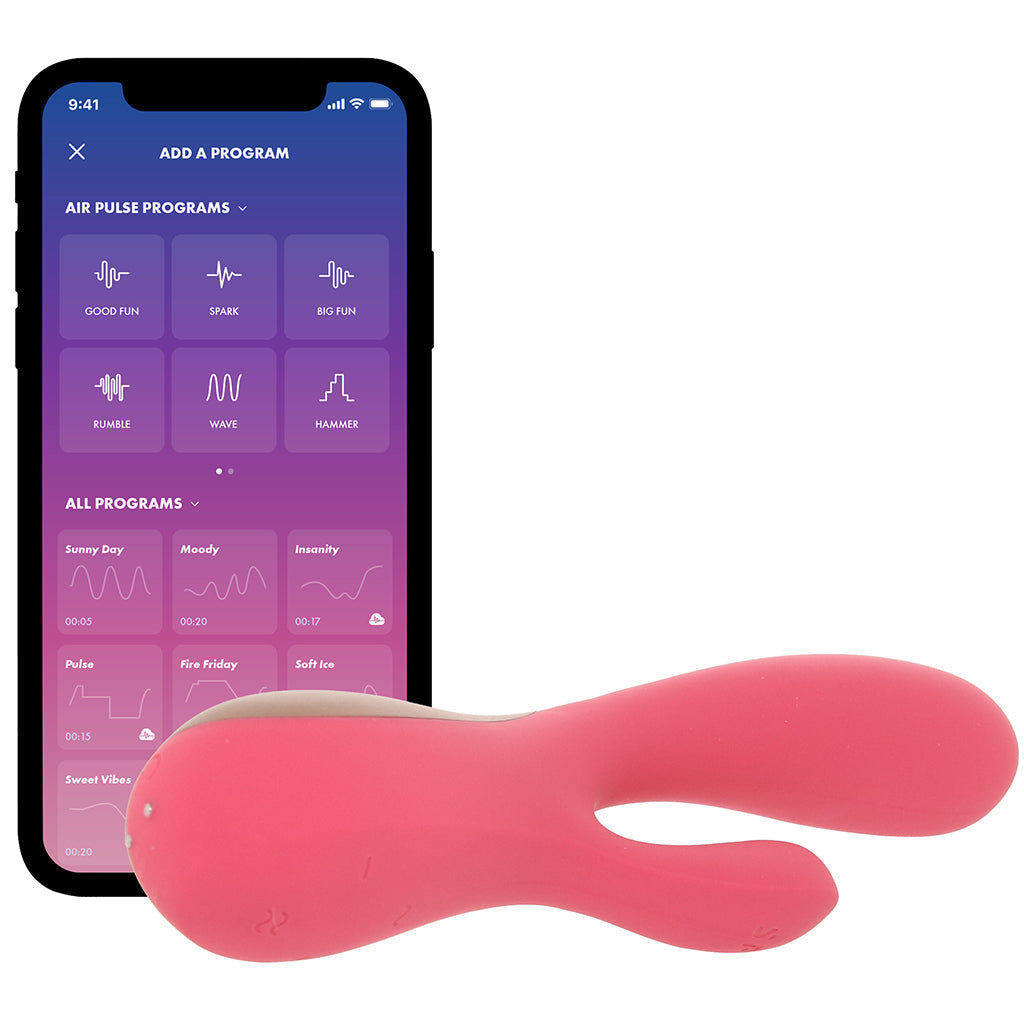 Satisfyer Mono Flex Vibe in Red Vibrators > Rabbit Vibrators