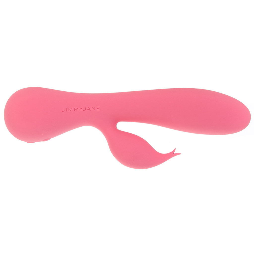 Glo Rabbit Silicone Heating Vibe in Pink Vibrators > Rabbit Vibrators