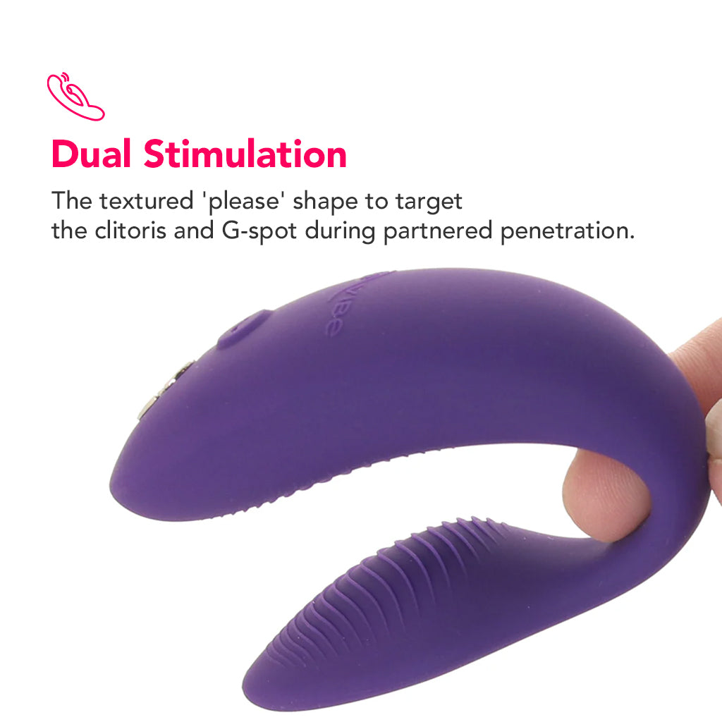 We-Vibe Sync 2 Couple's Vibe in Purple Vibrators > G-Spot Vibrators